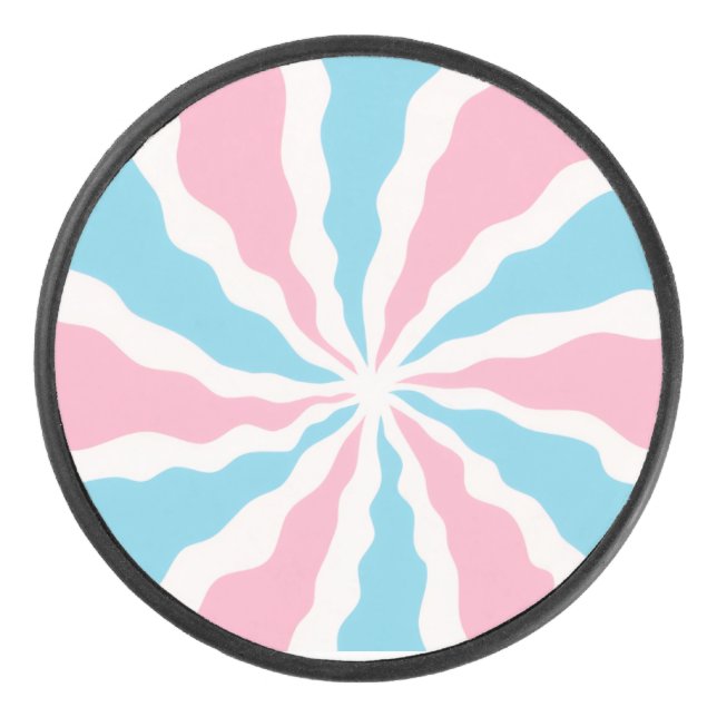 diseño de espiral de transición en disco de hockey (Anverso)