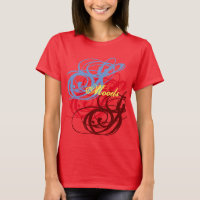 diseño de estados de ánimo para camisetas de mujer