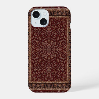 diseño de estampado de alfombra persa patrón geomé