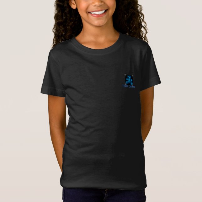 DISEÑO DE ESTILO ARTÍSTICO DE CHICAS de camisetas (Anverso)