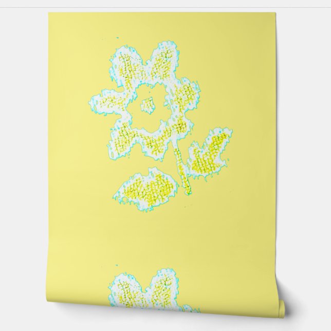 DISEÑO DE ESTILO DE FLORES DE PARED (Desenrollar)