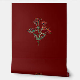 DISEÑO DE ESTILO DE FLORES DE PARED