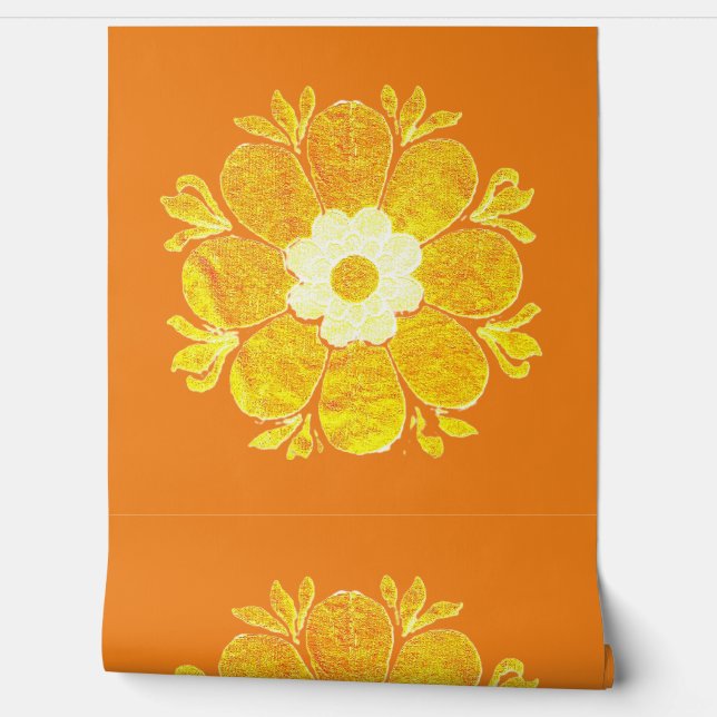 DISEÑO DE ESTILO DE FLORES DE PARED (Desenrollar)