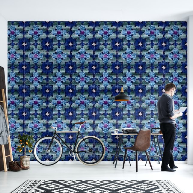 Diseño de estilo de papel pintado (Sala de estar)