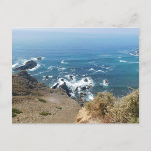 Diseño de estilo de vista oceánica postal