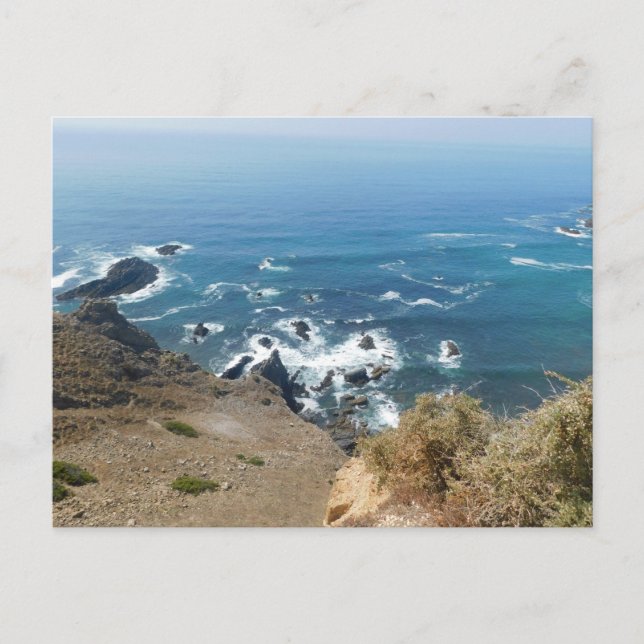 Diseño de estilo de vista oceánica postal (Anverso)