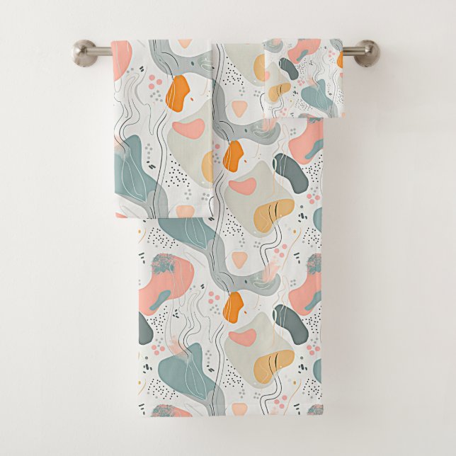 Diseño de estilo Memphis de patrón sin soldadura,  (In situ)