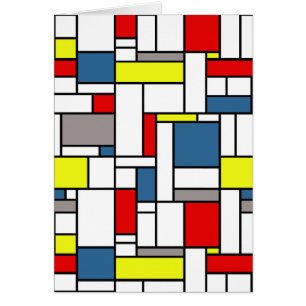 Diseño de estilo mondriano