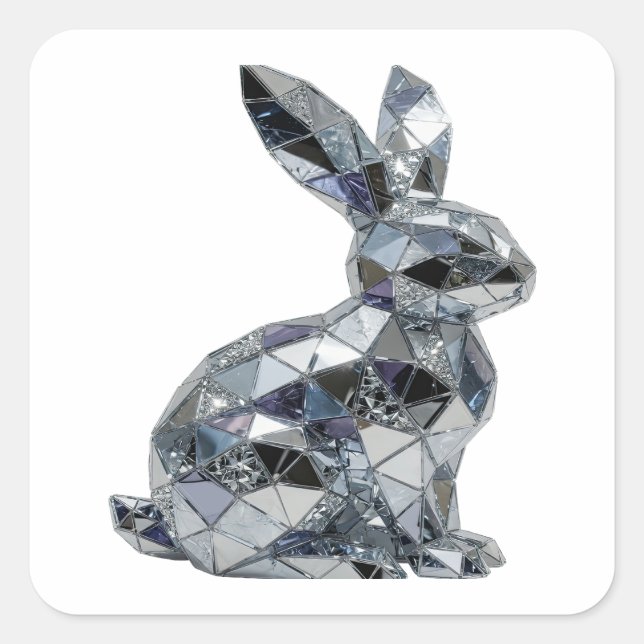 Diseño de etiqueta abstracta de plata fresca (Anverso)