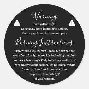 Diseño de etiquetas de advertencia de productos de