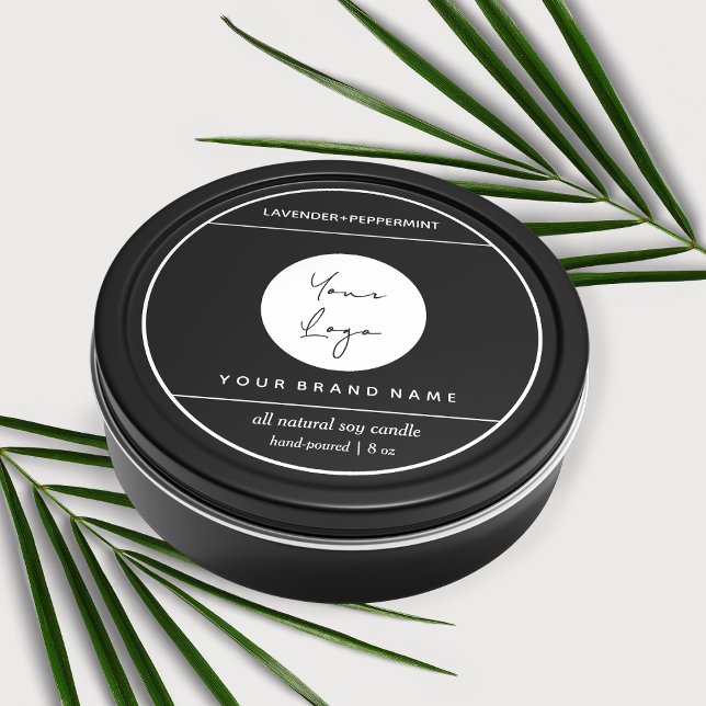 Diseño de etiquetas de productos de velas (Subido por el creador)