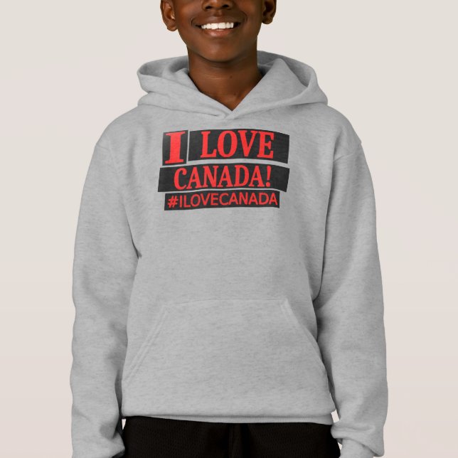 Diseño de expresiones personalizadas "#ILOVECANADA (Anverso)