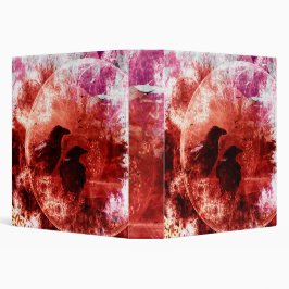 Diseño de fantasía de Raven Rojo Bonito