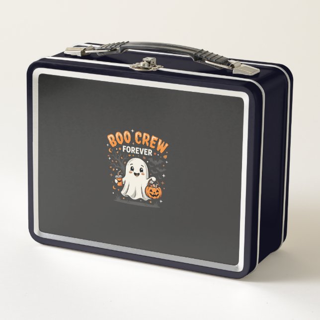 Diseño de fantasma de Halloween Boo Crew Forever_1 (Anverso)