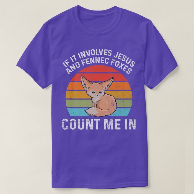 Diseño de Fennec Vixen para una camiseta con venti (Diseño del anverso)
