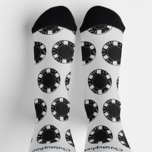 Diseño de Ficha de Poker en Calcetines