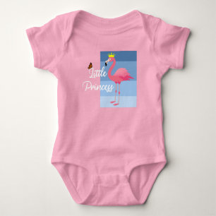 Diseño de flamenco rosa Little Princess - Jersey d