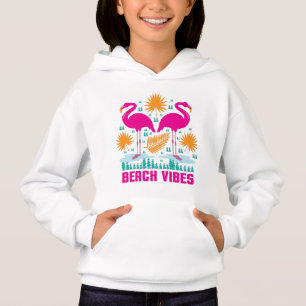 Diseño de Flamencos Rosados Vibes de Playa