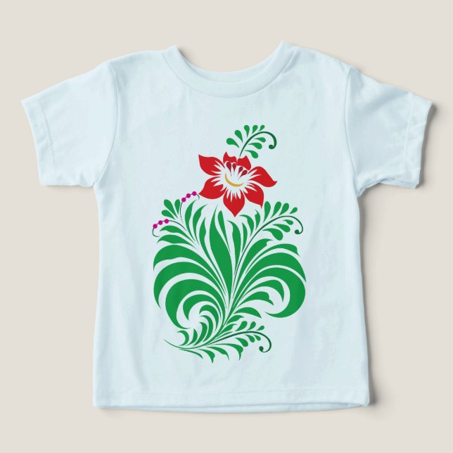 Diseño de Flor Ornamental – Elegante (Diseño delantero )