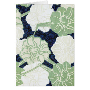 Diseño de flores de época