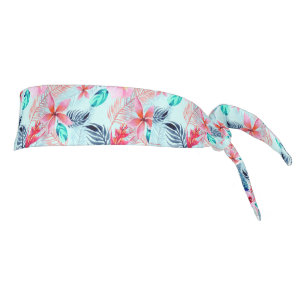 Diseño de flores tropicales rosadas