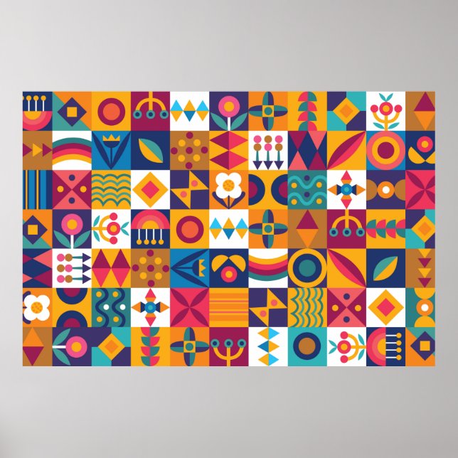 Diseño de fondo incomparable arte moderno (Frente)