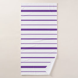 Diseño de franja morada de berenjena sobre fondo b
