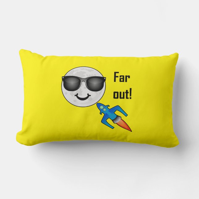 Diseño de fuera - almohada lumbar de 13" x 21" (Anverso)