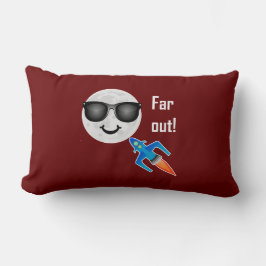 Diseño de fuera - almohada lumbar de 13" x 21"