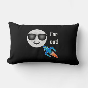 Diseño de fuera - almohada lumbar de 13" x 21"