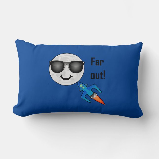 Diseño de fuera - almohada lumbar de 13" x 21" (Anverso)