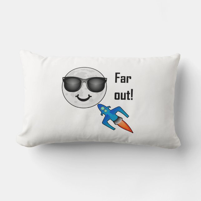 Diseño de fuera - almohada lumbar de 13" x 21" (Anverso)