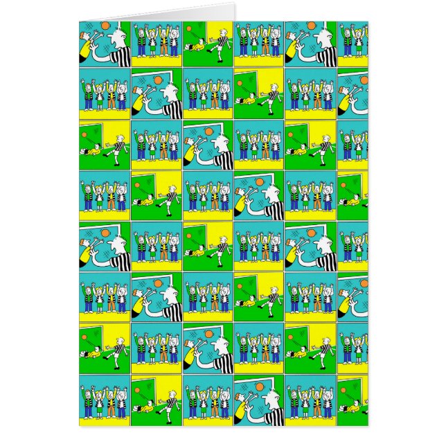 Diseño de fútbol con jugadores y fans Personalizad (Frente)