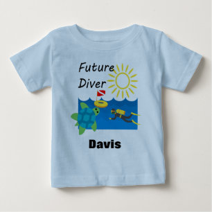 Diseño de futuro buzo - Baby Fine Jersey camiseta