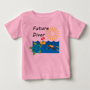 Diseño de futuro buzo - Baby Fine Jersey camiseta