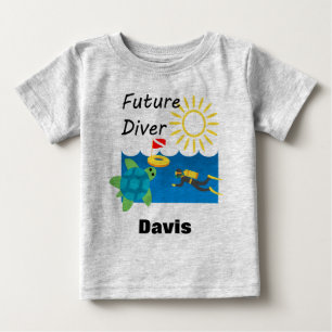 Diseño de futuro buzo - Baby Fine Jersey T-Shirt