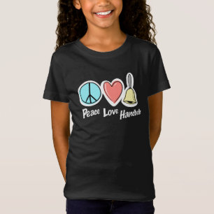 Diseño de gafas de amor por la paz para camisetas 