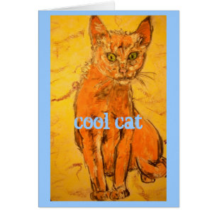 diseño de gato fresco