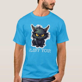 Diseño de gato negro para bebés - Camiseta oscura 