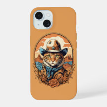 Diseño de gato vintage para bovinos