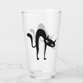 Diseño de gatos arqueados Vidrio para beber
