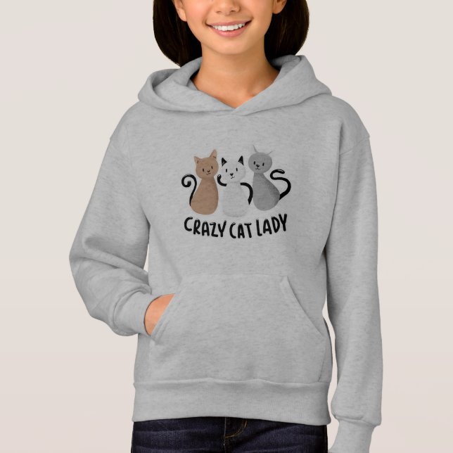 Diseño de gatos damas lindos diciendo (Anverso)