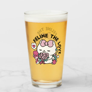 Diseño de gatos de San Valentín lindo - Pelear por