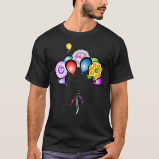 Diseño de globo camiseta clásica