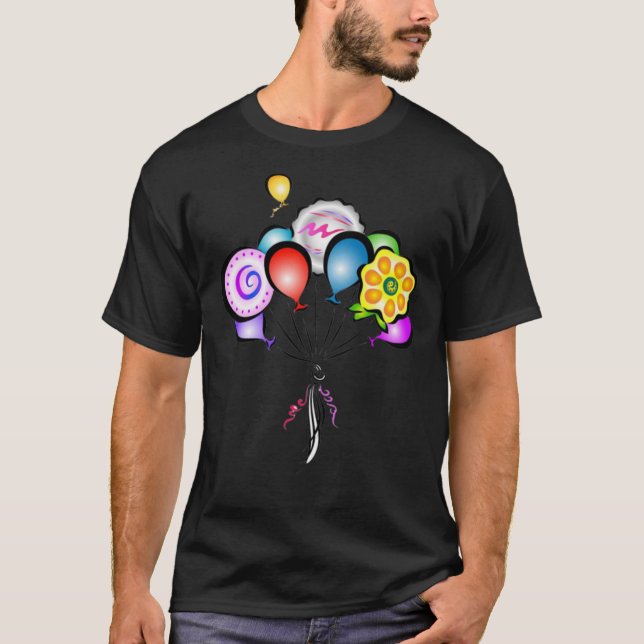 Diseño de globo camiseta clásica (Anverso)