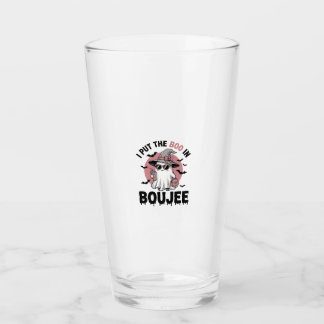 Diseño de grabado vintage de fantasma Boujee Hallo