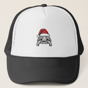 Diseño de grabado vintage de sombrero de Santa de
