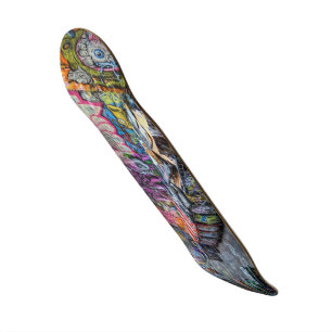 diseño de grafiti Skateboard