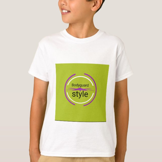 Diseño de guardaespaldas para camisetas (Anverso)