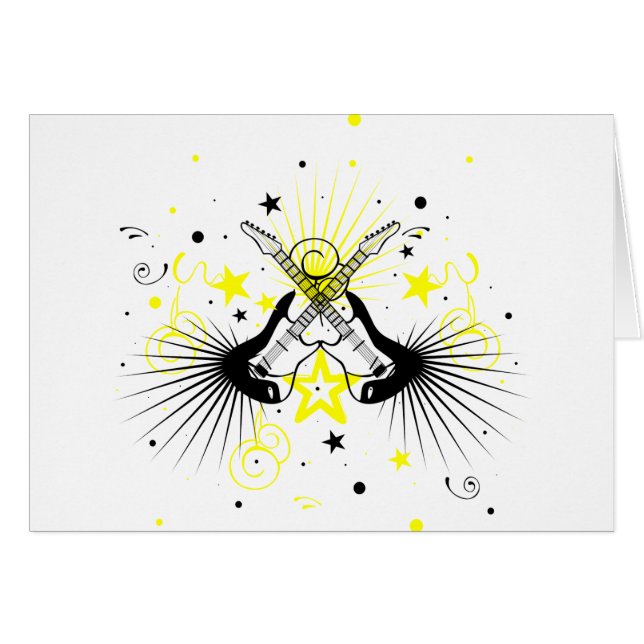 Diseño de guitarra (Anverso (Horizontal))